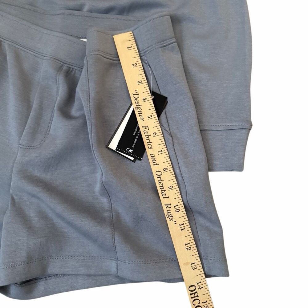 Cable & Gauge 2 PC Shorts Set NWT Periwinkle Blue sz Medium Sleeveless - Picture 11 of 13